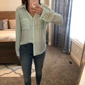 Striped Express Portofino Blouse